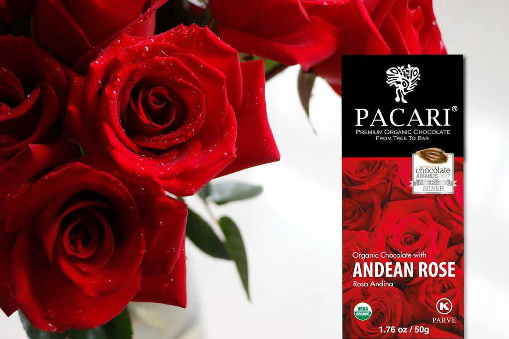 Andean Rose Organic Chocolate Bar Chocolate La Vie Bien Andean Rose Organic Chocolate Bar