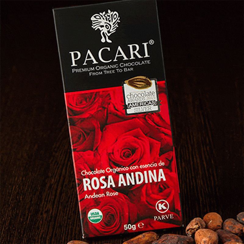 Andean Rose Organic Chocolate Bar
