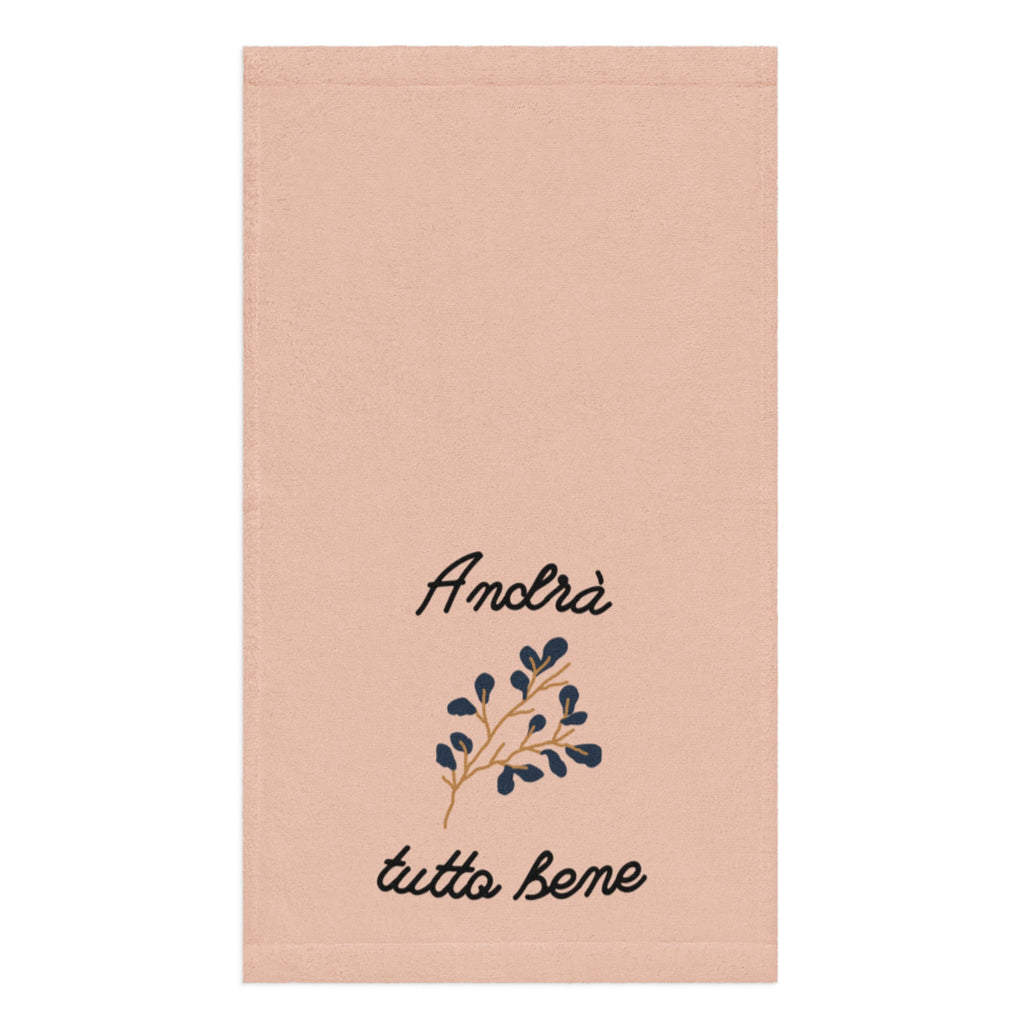 Andrà tutto bene Italian Hand towel
