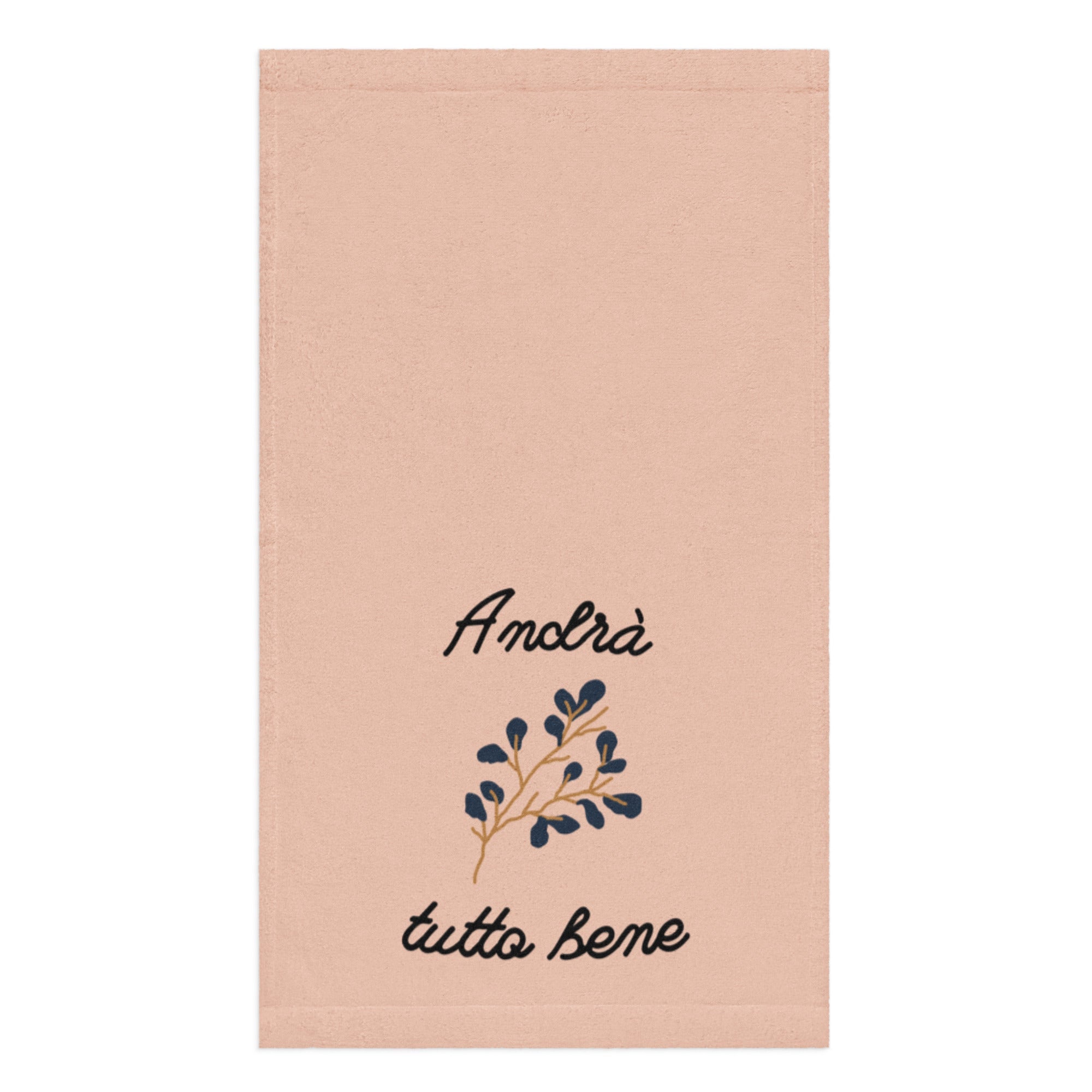 Andrà tutto bene Italian Hand towel