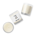 Andrà tutto bene Italian unscented Glass jar soy wax candle by La Vie Bien