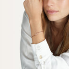 Angel Numbers Paperclip Bracelet La Vie Bien Angel Numbers Paperclip Bracelet