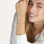 Angel Numbers Paperclip Bracelet La Vie Bien Angel Numbers Paperclip Bracelet