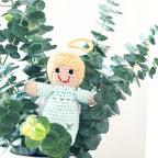 Angel Ornament Turquoise holiday decor La Vie Bien Angel Ornament Turquoise