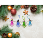 Angel Seed Bead Ornament - Guatemala Decor La Vie Bien Angel Seed Bead Ornament - Guatemala
