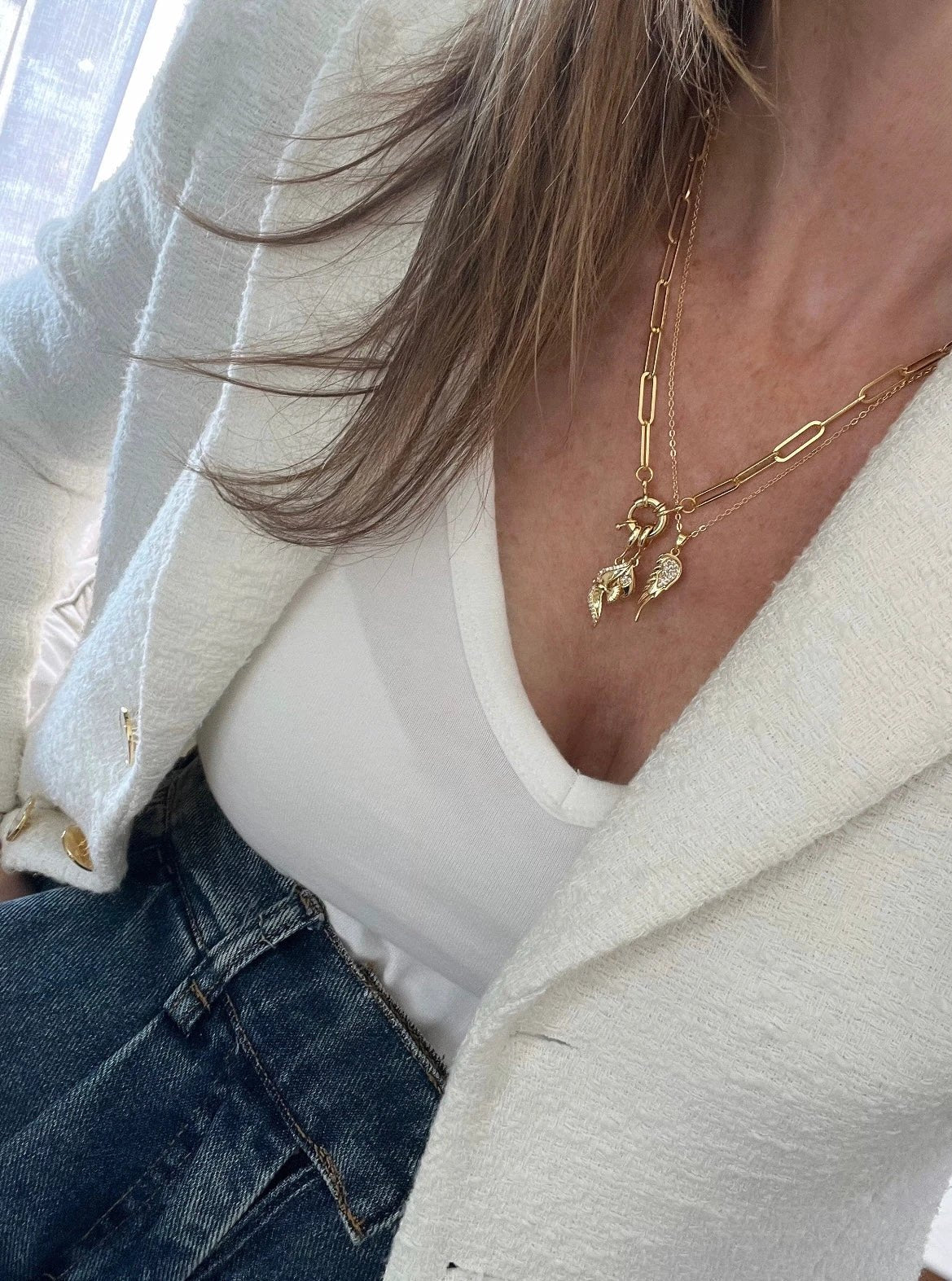 Angel Wing Necklace - Love & Divine Guidance