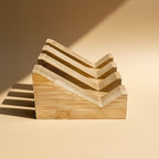 Angled Bamboo Soap Dish Kitchen Tools & Utensils La Vie Bien Angled Bamboo Soap Dish