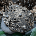 Anglo Saxon Galloway Brooch - Bronze Historical Reproduction Pin Brooch La Vie Bien Anglo Saxon Galloway Brooch - Bronze Historical Reproduction Pin