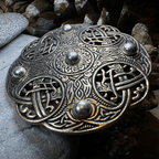 Anglo Saxon Galloway Brooch - Bronze Historical Reproduction Pin Brooch La Vie Bien Anglo Saxon Galloway Brooch - Bronze Historical Reproduction Pin