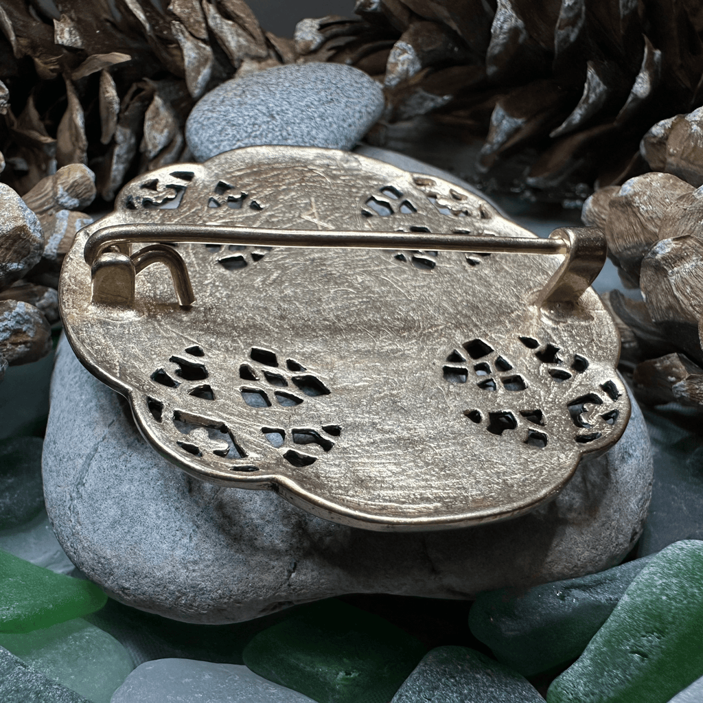 Anglo Saxon Galloway Brooch - Bronze Historical Reproduction Pin Brooch La Vie Bien Anglo Saxon Galloway Brooch - Bronze Historical Reproduction Pin