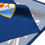 Anguilla Flag Bandana All-Over Print Bandana La Vie Bien Anguilla Flag Bandana