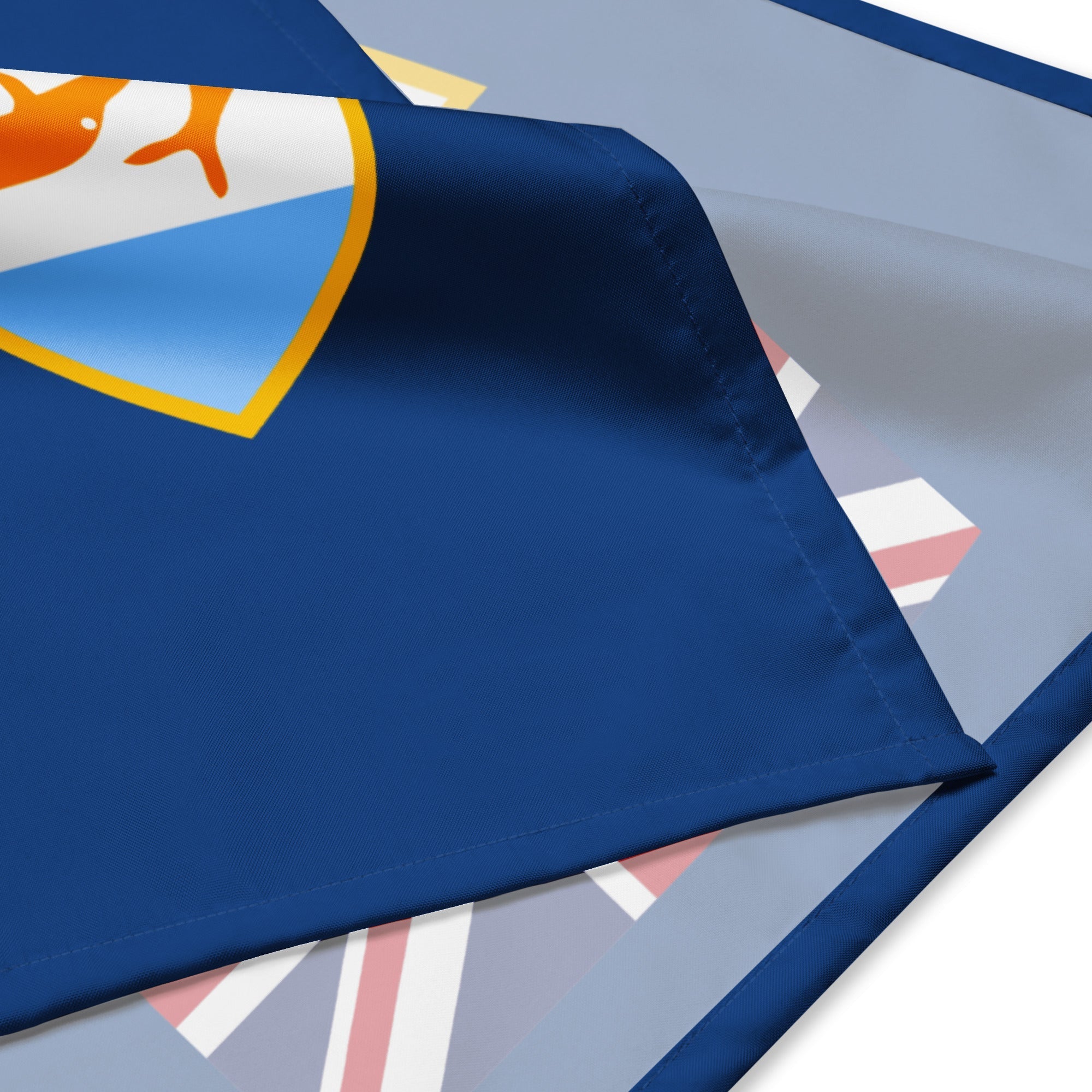 Anguilla Flag Bandana All-Over Print Bandana La Vie Bien Anguilla Flag Bandana