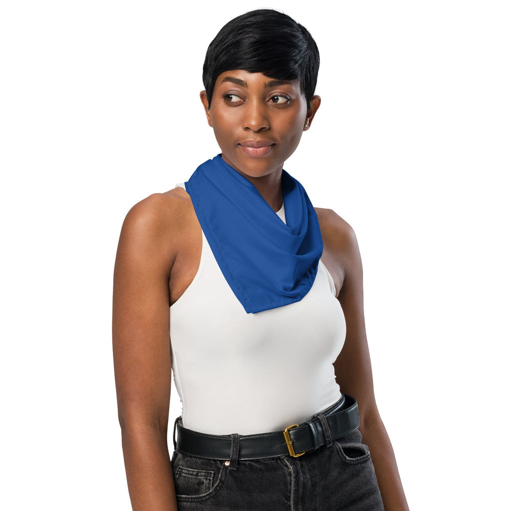 Anguilla Flag Bandana All-Over Print Bandana La Vie Bien Anguilla Flag Bandana