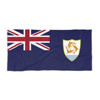 Anguilla Flag Beach Towel Beach Towel (Generic Brand) La Vie Bien Anguilla Flag Beach Towel