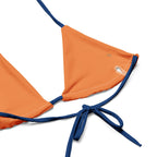 Anguilla Flag String Bikini All - Over Print Recycled String Bikini La Vie Bien Anguilla Flag String Bikini