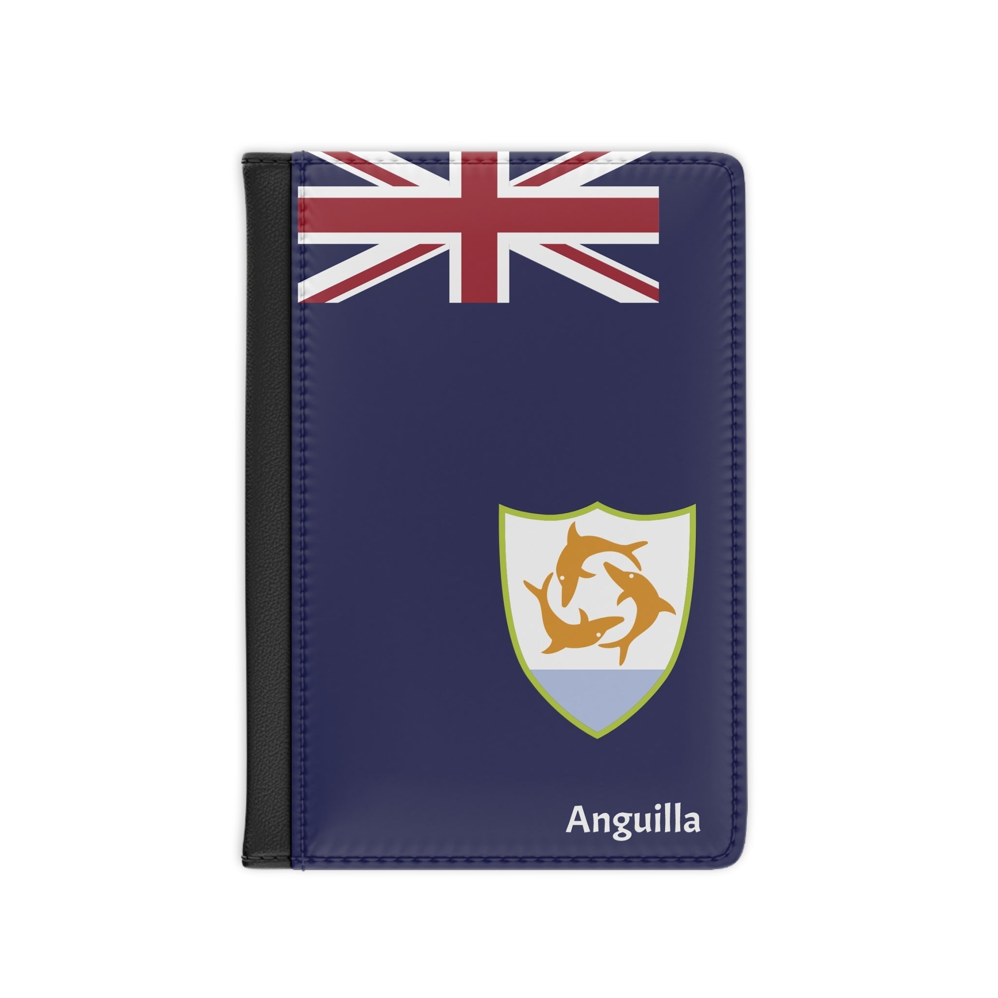 Anguilla Leather Passport Cover Passport Cover La Vie Bien Anguilla Leather Passport Cover