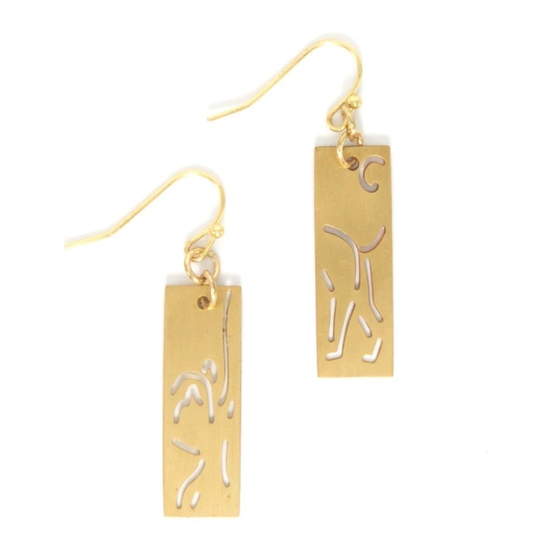 Animal Cut Out Earrings by Fair Anita