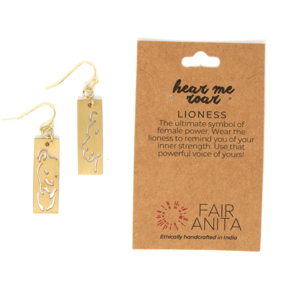 Animal Cut Out Earrings by Fair Anita
