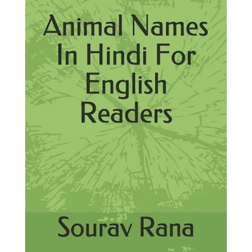 Animal Names In Hindi For English Readers - Paperback Books La Vie Bien Animal Names In Hindi For English Readers - Paperback