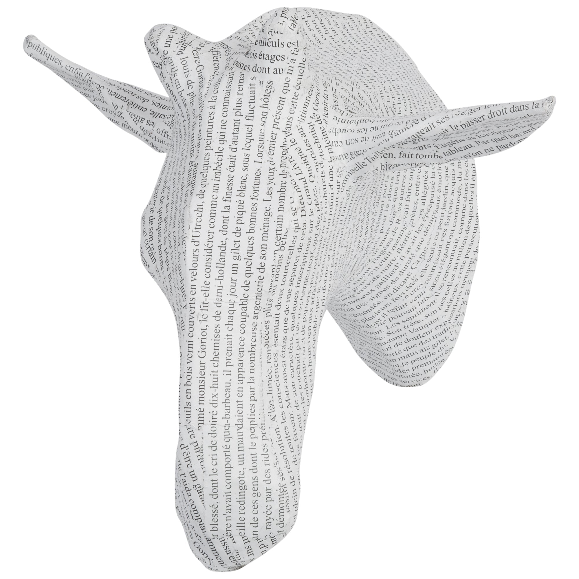 Animal Paper Mache Wall Hanging Decorative Home Accent La Vie Bien Animal Paper Mache Wall Hanging