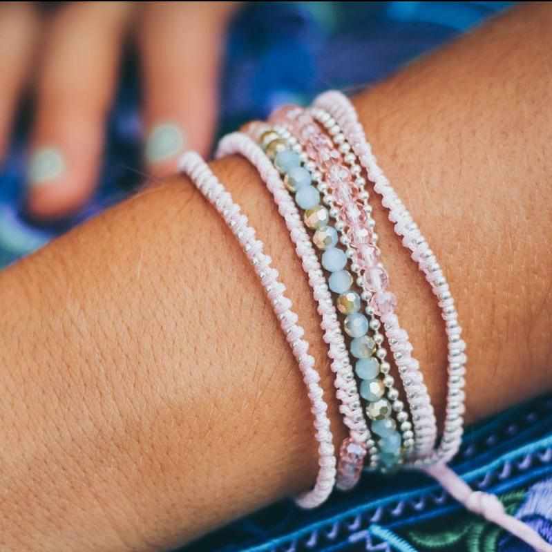 Anita Bead and Chain Wrap Bracelet | Necklace Assorted - Thailand Jewelry La Vie Bien Anita Bead and Chain Wrap Bracelet | Necklace Assorted - Thailand