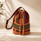 Anita Crossover Boho Upcycled Purse - Guatemala Bags La Vie Bien Anita Crossover Boho Upcycled Purse - Guatemala