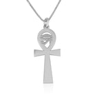 Ankh Necklace With Eye Of Horus La Vie Bien Ankh Necklace With Eye Of Horus