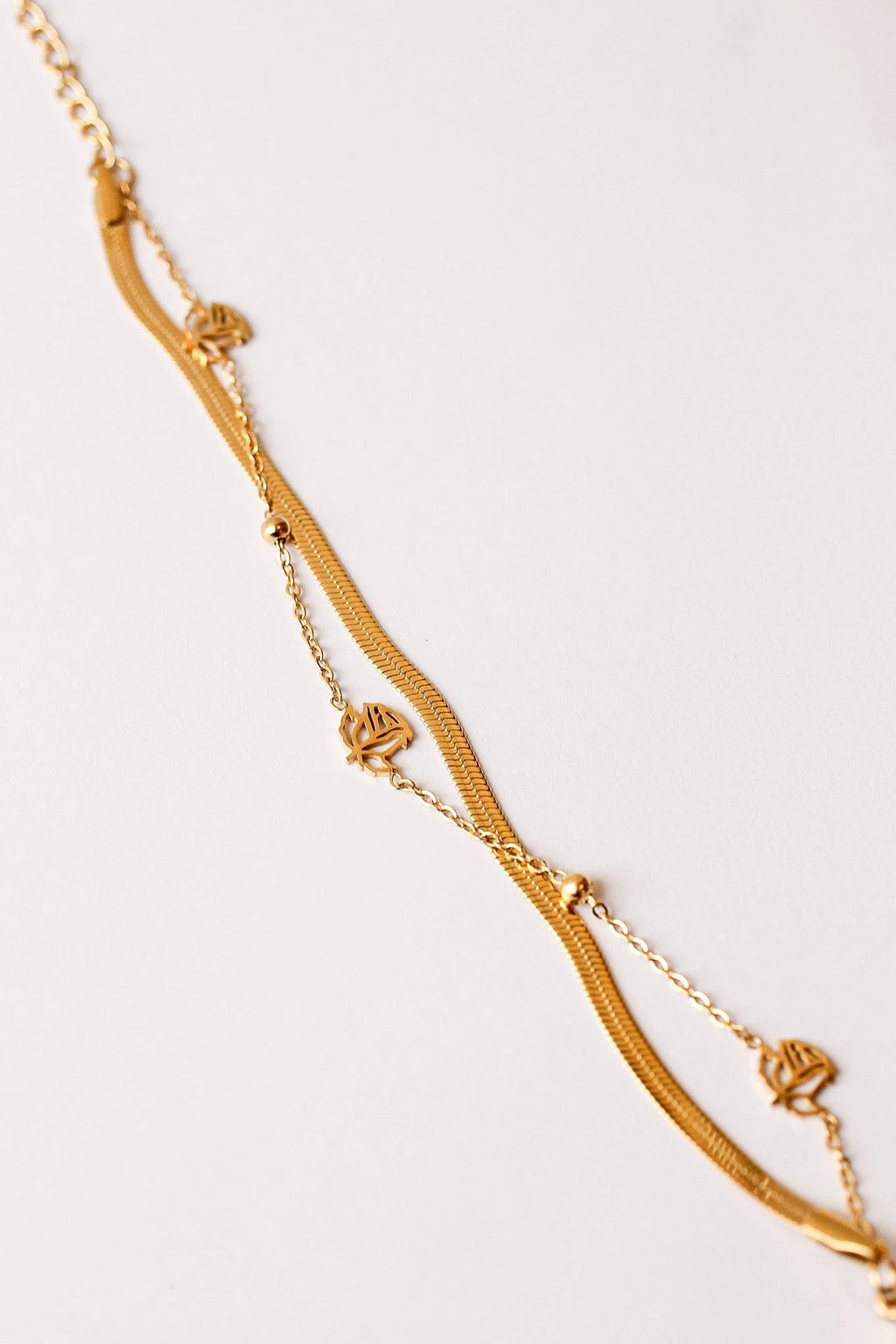 Anne Layered Bracelet by Rose & Clay