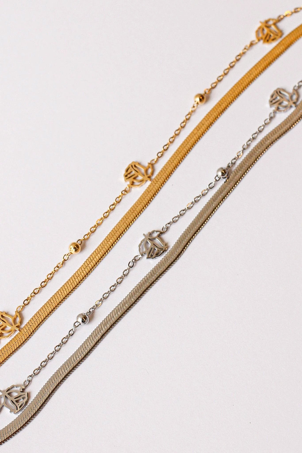 Anne Layered Bracelet by Rose & Clay