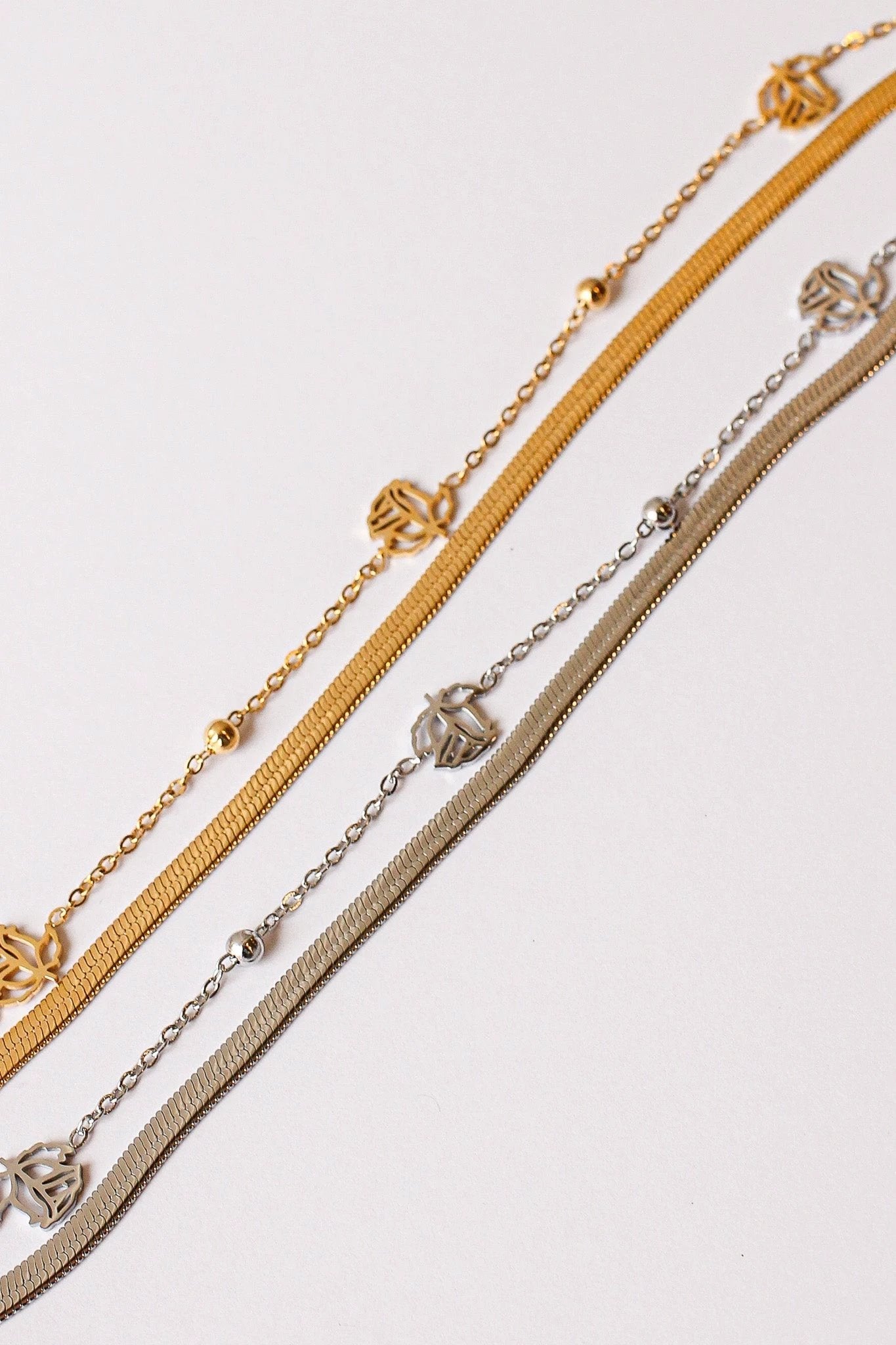 Anne Layered Bracelet by Rose & Clay
