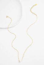 Annie Gold Pearl Necklace