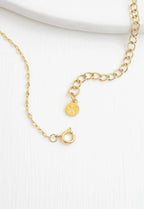 Annie Gold Pearl Necklace