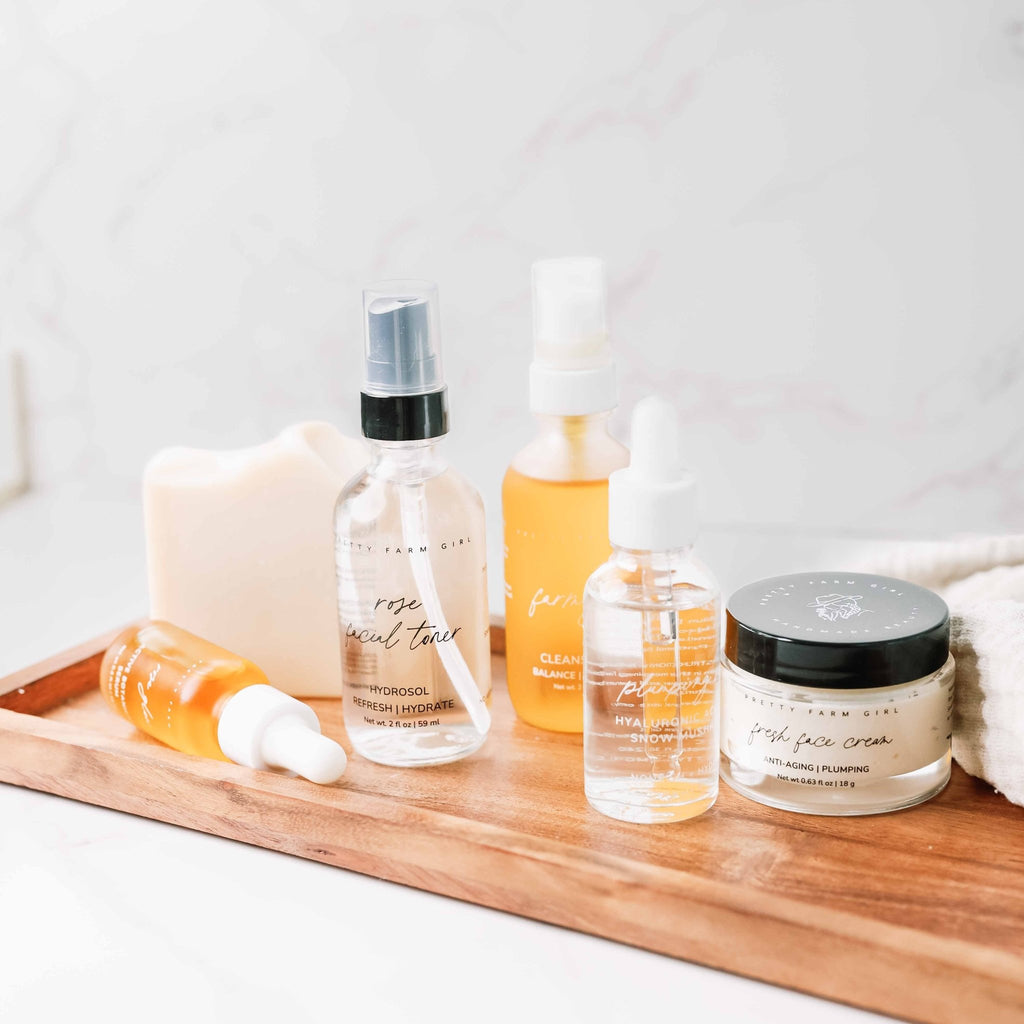 Anti - Aging Skincare Routine Essentials Kit Bundle La Vie Bien Anti - Aging Skincare Routine Essentials Kit