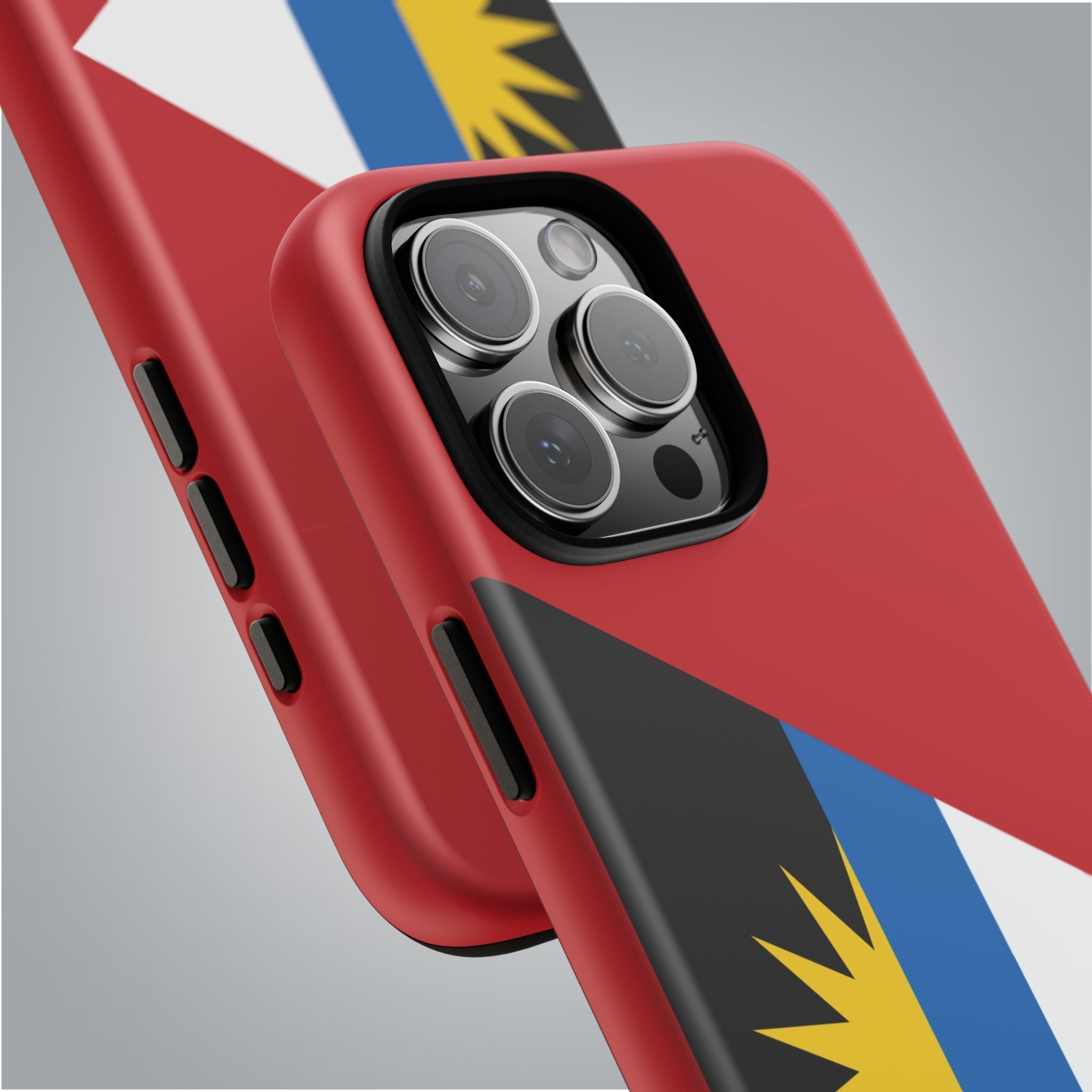 Antigua and Barbuda Flag Tough Phone Case Tough Case La Vie Bien Antigua and Barbuda Flag Tough Phone Case