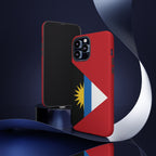 Antigua and Barbuda Flag Tough Phone Case Tough Case La Vie Bien Antigua and Barbuda Flag Tough Phone Case