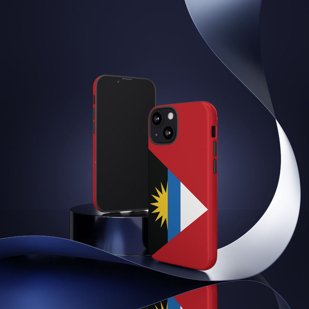 Antigua and Barbuda Flag Tough Phone Case Tough Case La Vie Bien Antigua and Barbuda Flag Tough Phone Case
