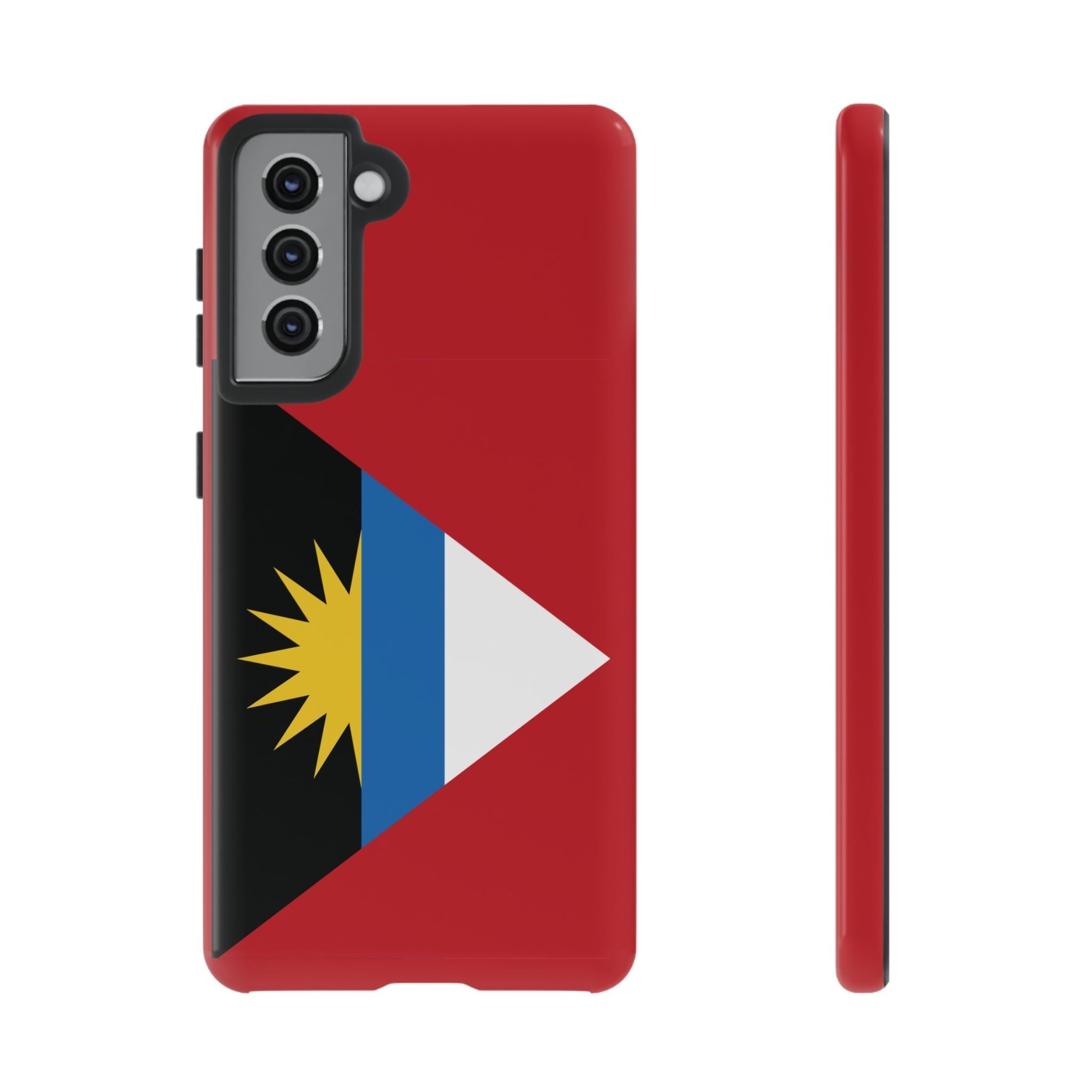 Antigua and Barbuda Flag Tough Phone Case Tough Case La Vie Bien Antigua and Barbuda Flag Tough Phone Case