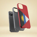 Antigua and Barbuda Flag Tough Phone Case Tough Case La Vie Bien Antigua and Barbuda Flag Tough Phone Case