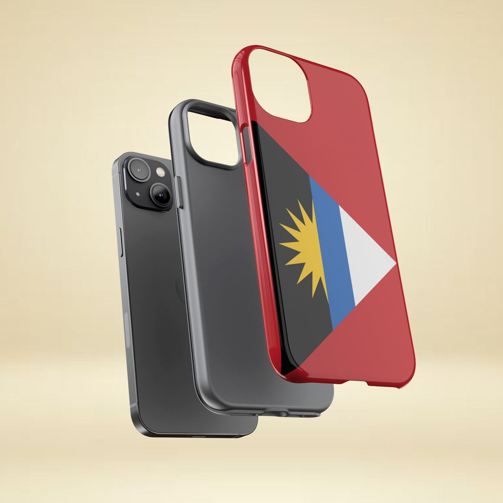 Antigua and Barbuda Flag Tough Phone Case Tough Case La Vie Bien Antigua and Barbuda Flag Tough Phone Case