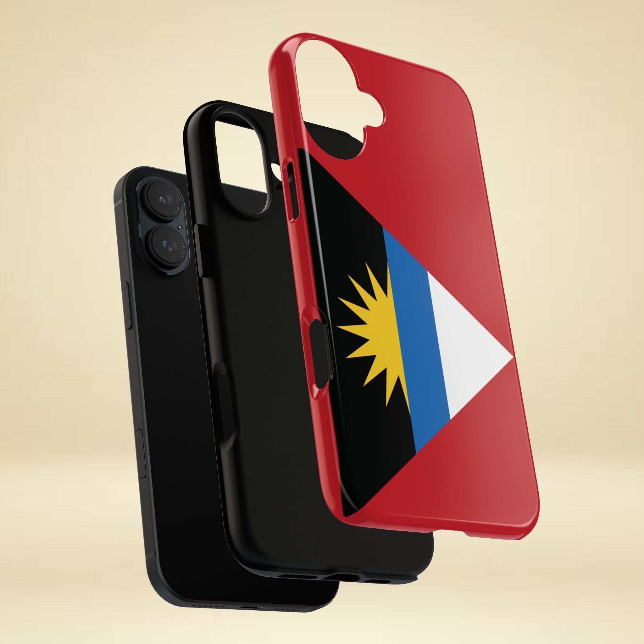 Antigua and Barbuda Flag Tough Phone Case Tough Case La Vie Bien Antigua and Barbuda Flag Tough Phone Case