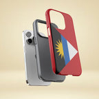 Antigua and Barbuda Flag Tough Phone Case Tough Case La Vie Bien Antigua and Barbuda Flag Tough Phone Case