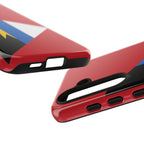 Antigua and Barbuda Flag Tough Phone Case Tough Case La Vie Bien Antigua and Barbuda Flag Tough Phone Case