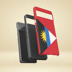 Antigua and Barbuda Flag Tough Phone Case Tough Case La Vie Bien Antigua and Barbuda Flag Tough Phone Case