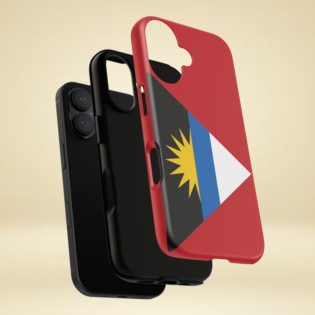 Antigua and Barbuda Flag Tough Phone Case Tough Case La Vie Bien Antigua and Barbuda Flag Tough Phone Case