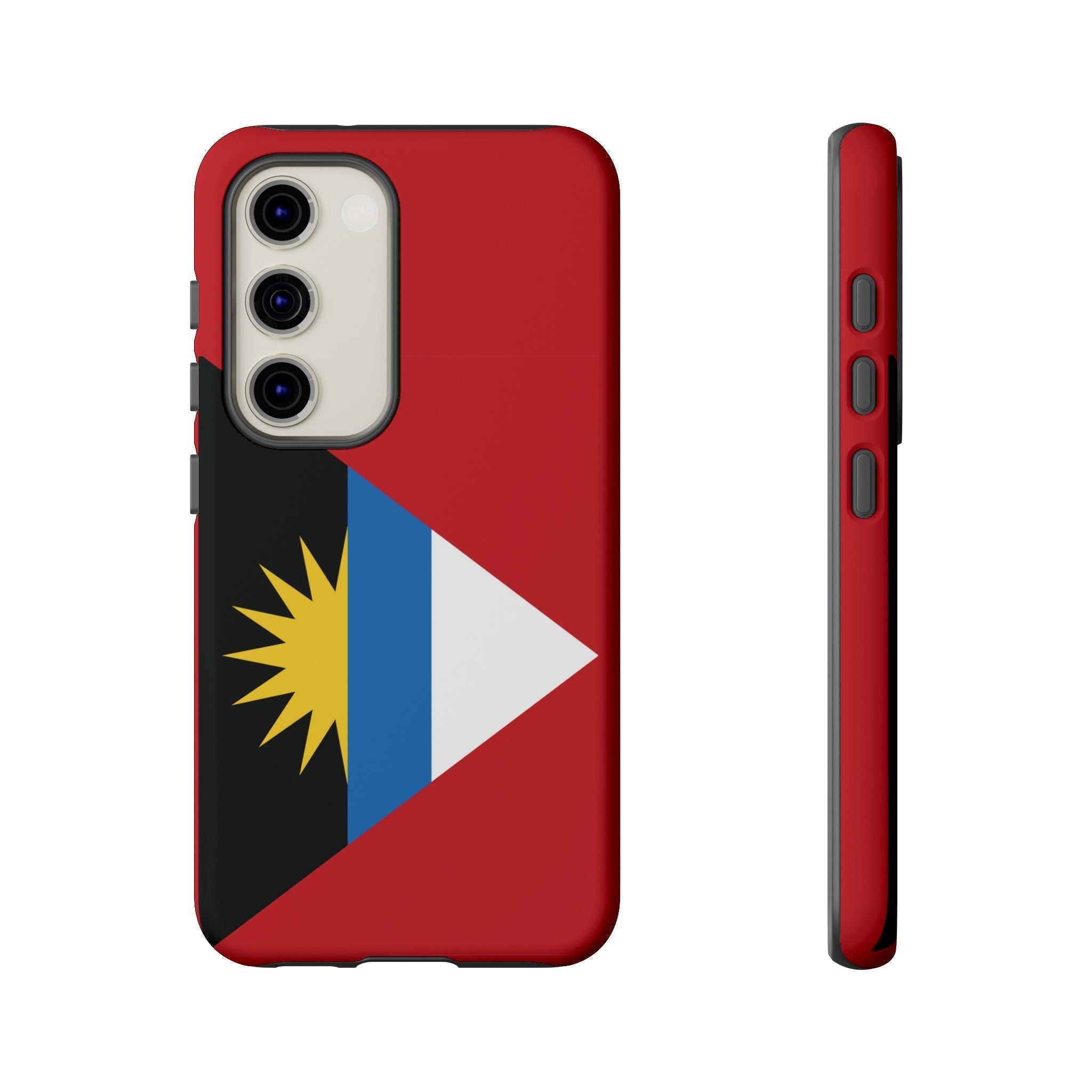 Antigua and Barbuda Flag Tough Phone Case Tough Case La Vie Bien Antigua and Barbuda Flag Tough Phone Case