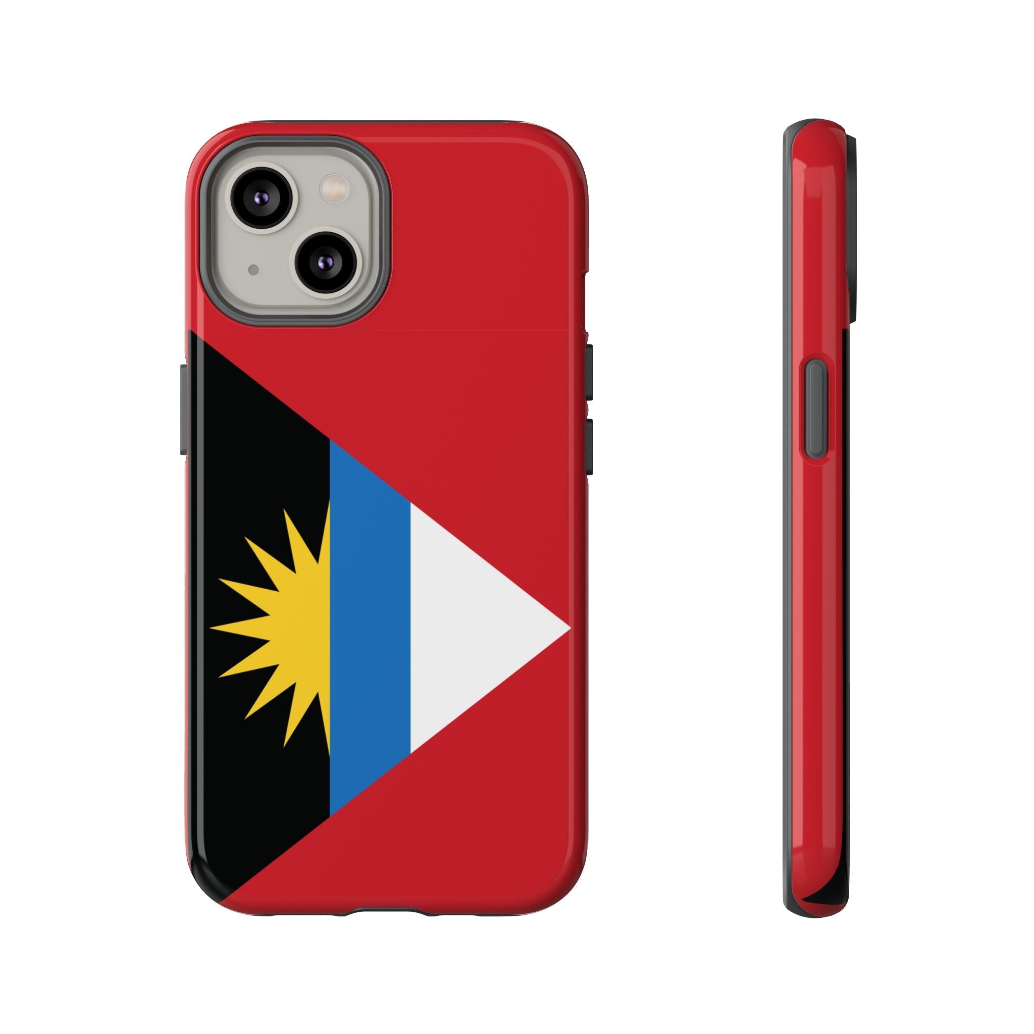 Antigua and Barbuda Flag Tough Phone Case Tough Case La Vie Bien Antigua and Barbuda Flag Tough Phone Case