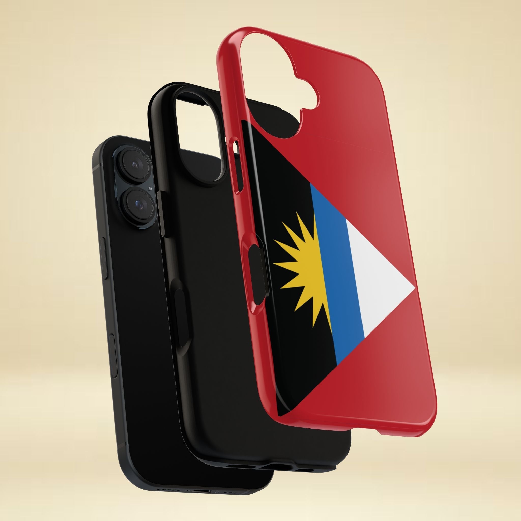 Antigua and Barbuda Flag Tough Phone Case Tough Case La Vie Bien Antigua and Barbuda Flag Tough Phone Case