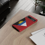 Antigua and Barbuda Flag Tough Phone Case Tough Case La Vie Bien Antigua and Barbuda Flag Tough Phone Case