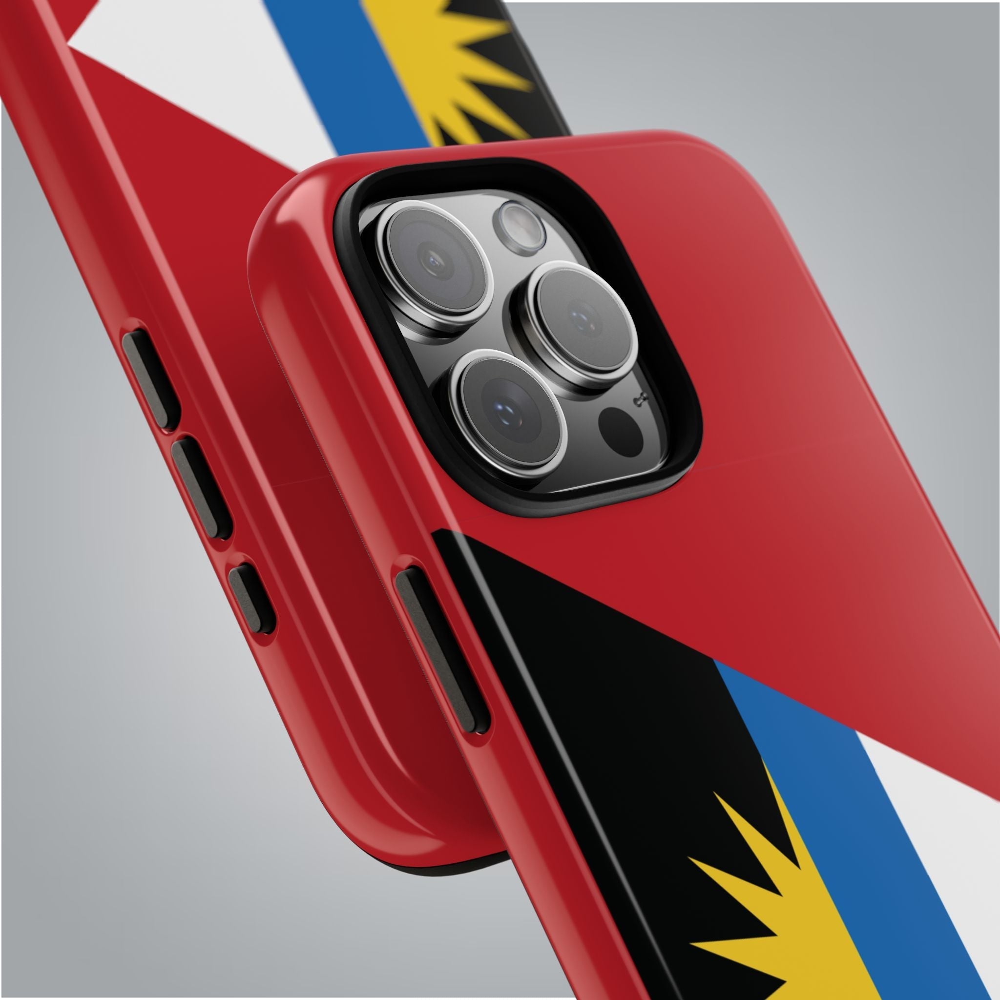 Antigua and Barbuda Flag Tough Phone Case Tough Case La Vie Bien Antigua and Barbuda Flag Tough Phone Case