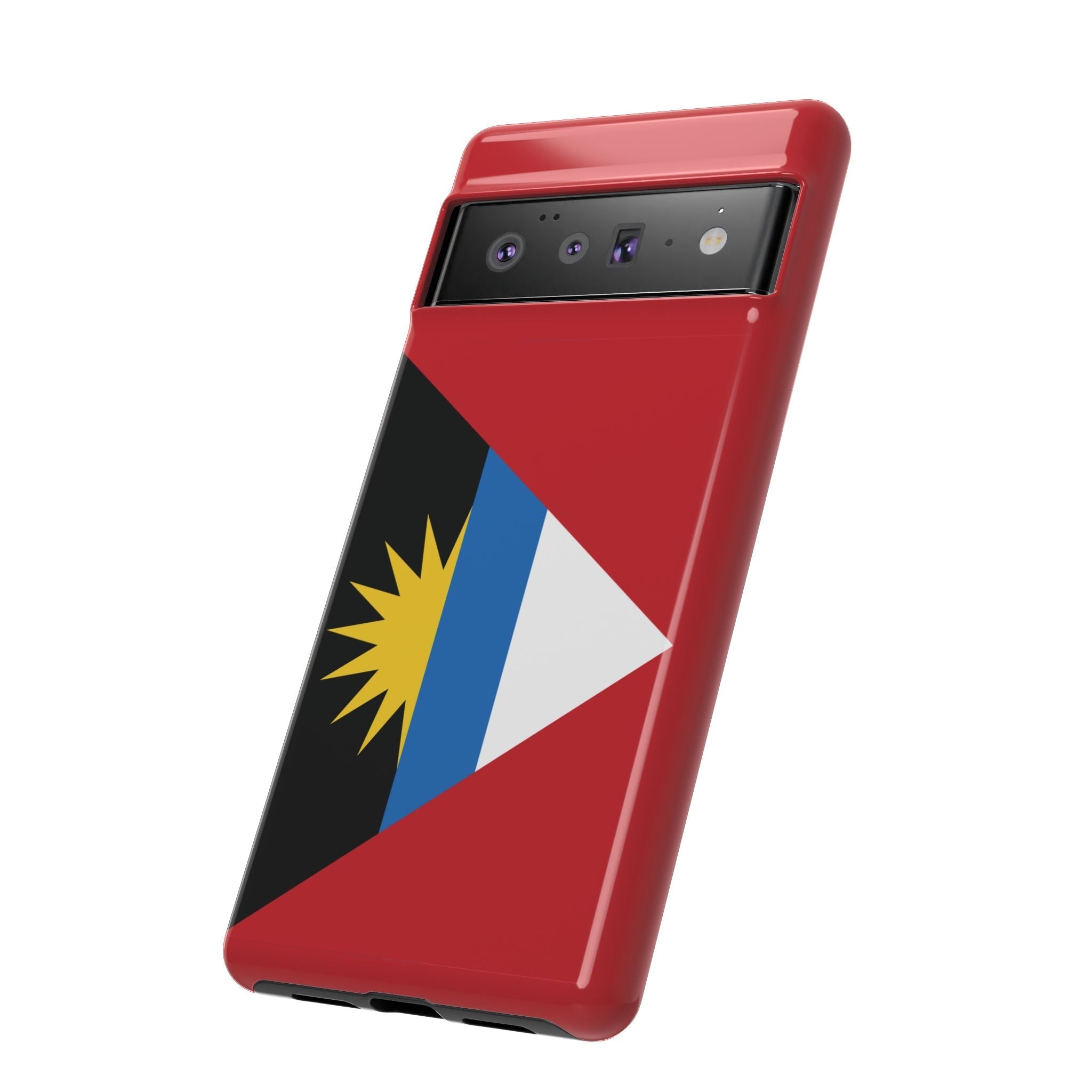 Antigua and Barbuda Flag Tough Phone Case Tough Case La Vie Bien Antigua and Barbuda Flag Tough Phone Case
